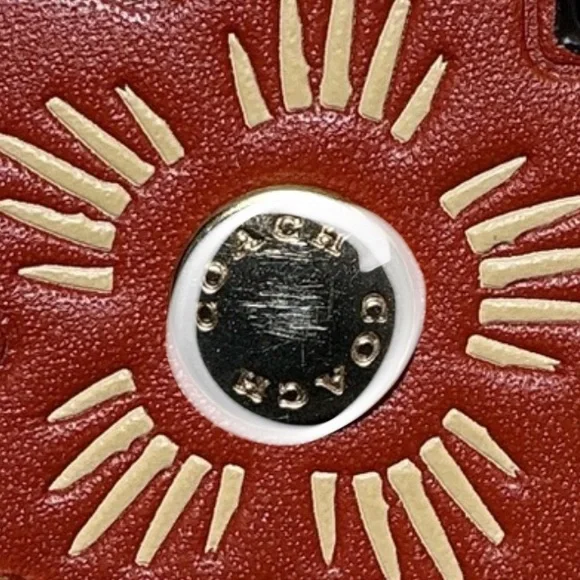 Coach wildflower cluster bag charm - Picture 10 of 11